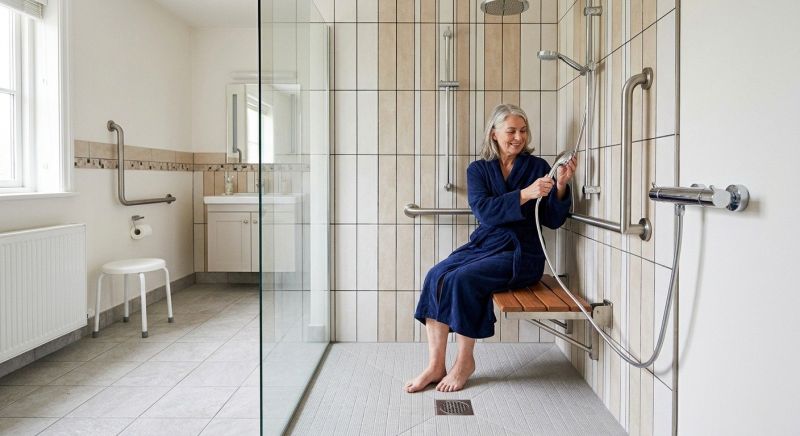 Disability Shower Installation in South Portland, ME