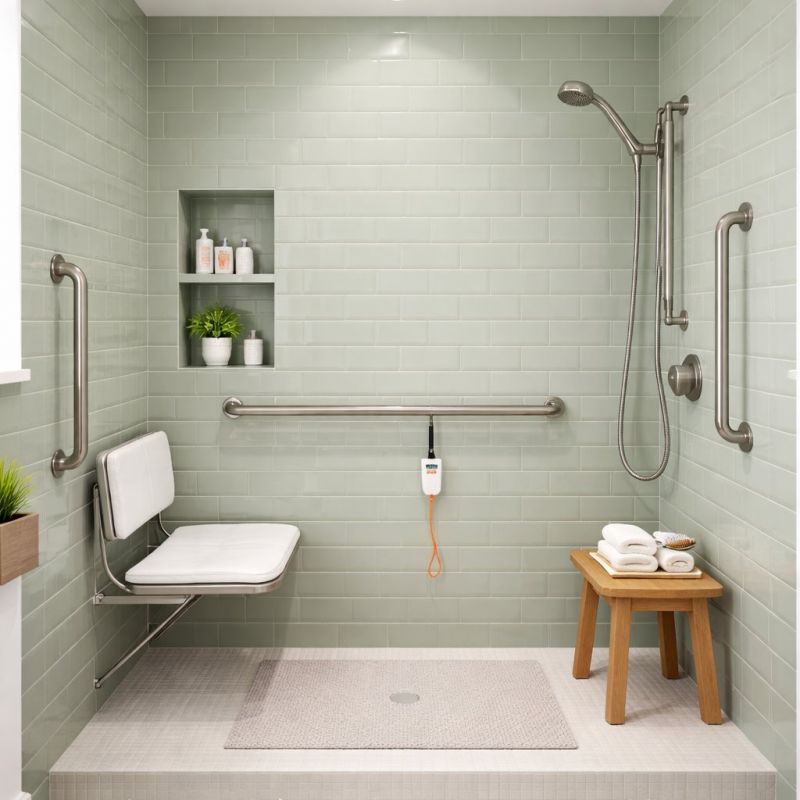Mobility Shower Installation in Manchester, NH