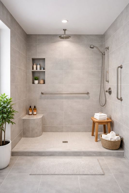 Shower Stall Installation in South Portland, ME